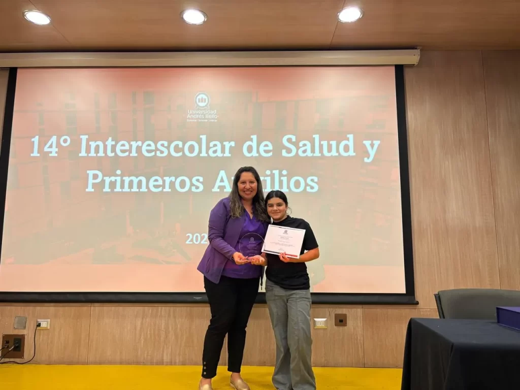 14º Interescolar de Salud y 1º Auxilios Viña del Mar – 3º Lugar Micaela Rojas – Liceo José Cortés Brown