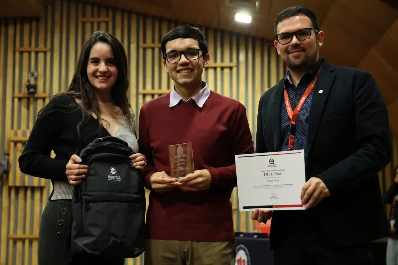 14º Interescolar de Salud y 1º Auxilios - Santiago 🥉 3er Lugar: Felipe Quiroz, Liceo Comercial de Puente Alto
